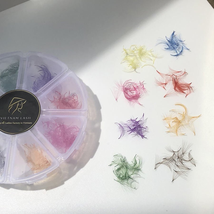 Colored lashes best wholesale vendor USA