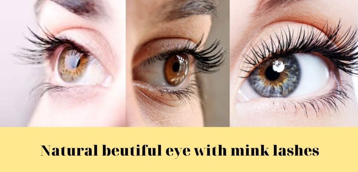 Natural beauty of mink lashes