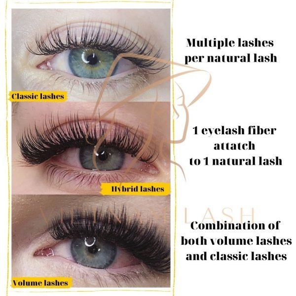 Volume-lashes-classic-lashes-and-hybrid-lashes