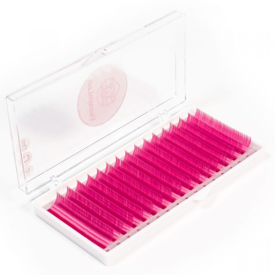 Pink Color lash tray