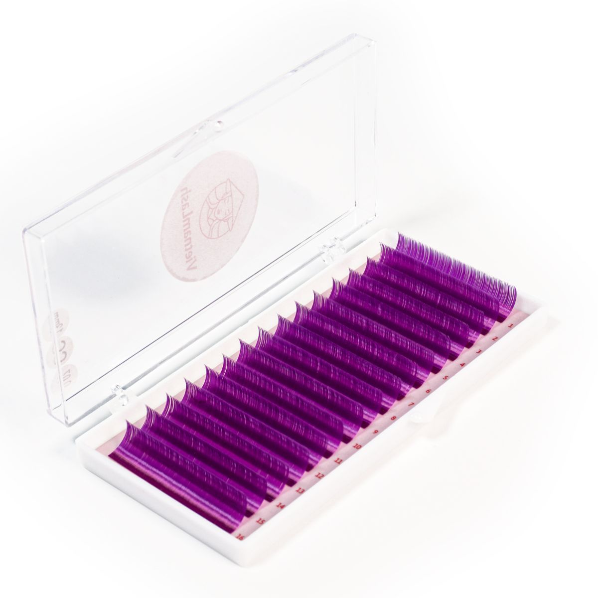 Purple Color lash tray