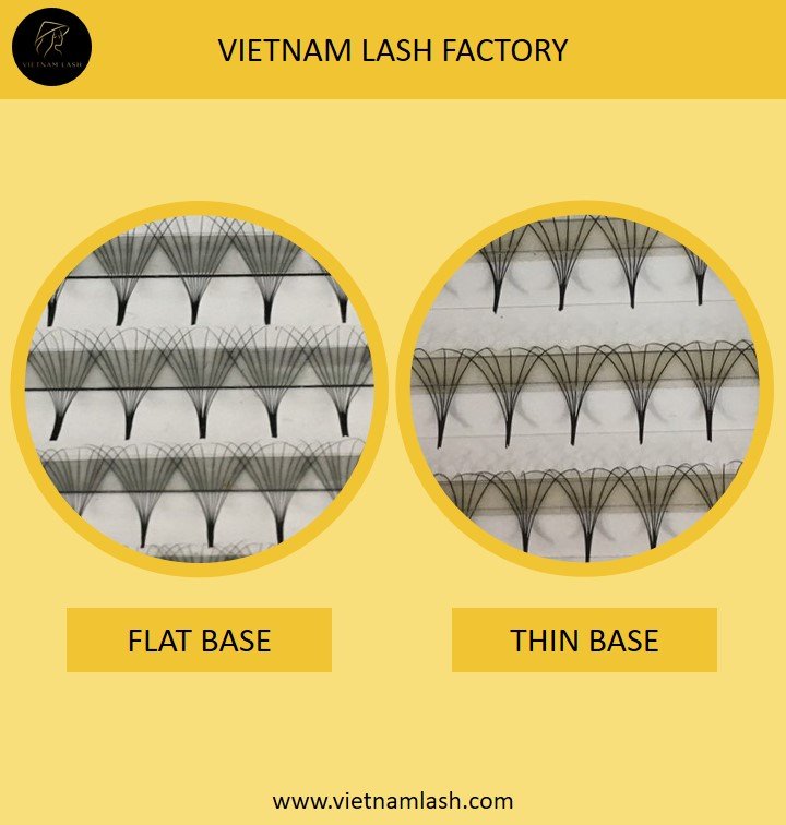 vietnam lash factory flat base thin base