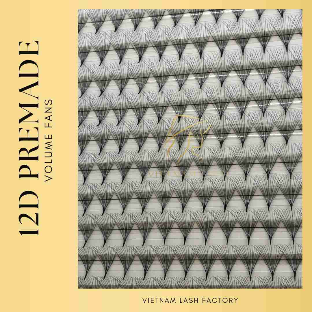 BEST 12D PREMADE MEGA VOLUME FANS XXL TRAY