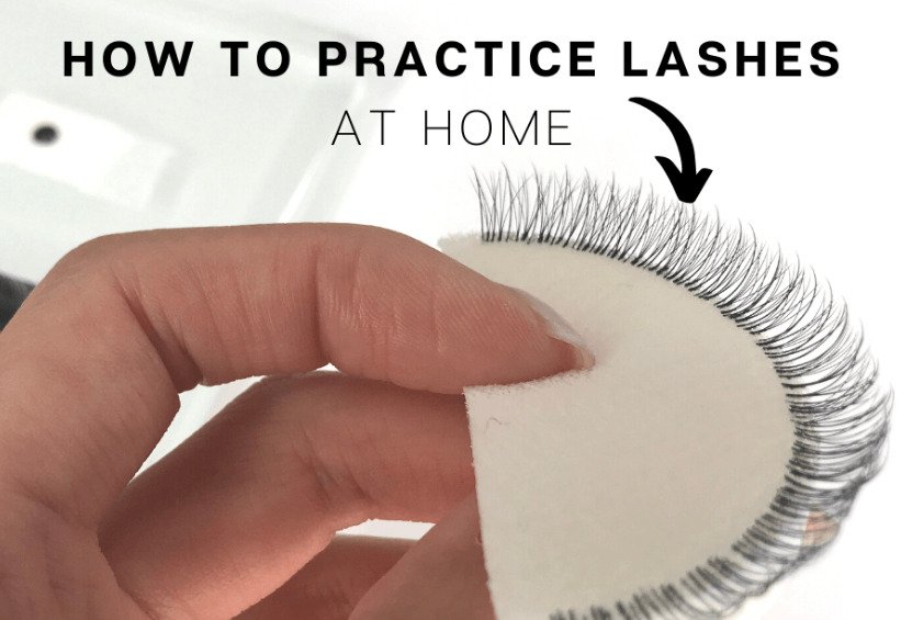 Practice makes perfect! Keep practicing to hone your lash extension skills