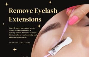 how to remove lash extensions at home