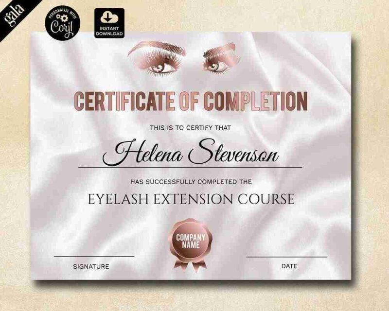 You should choose an excellent school to learn and get the lash certification