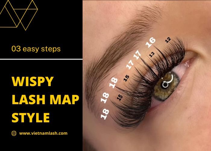 03 Easy Step To Create Wispy Lash Map Style
