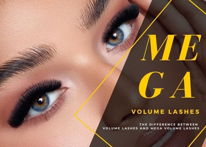 What is mega volume lashes The difference between volume lashes and mega volume lashes
