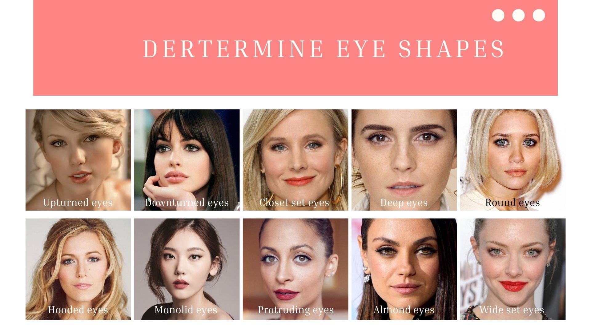 The charm of different eye shapes varies among individuals