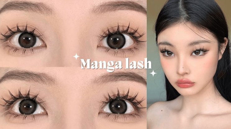 Bold anime lashes draws inspiration from exaggerated lashes seen in Japanese animation.