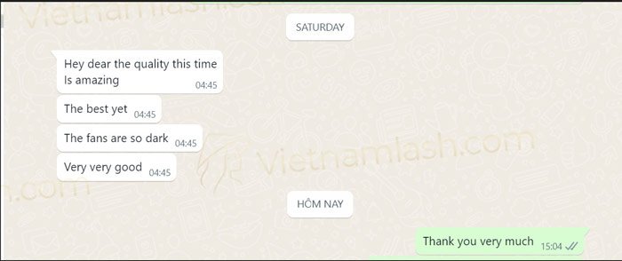 A feedback from our new client in London