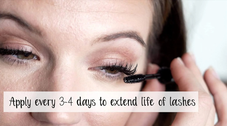 A lash extension sealant for lash extension aftercare products