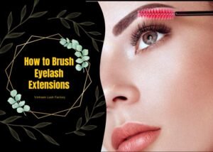 How to Brush Eyelash Extensions