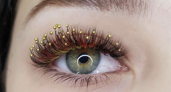 Christmas lashes