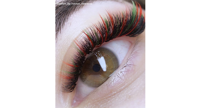 Christmas lashes