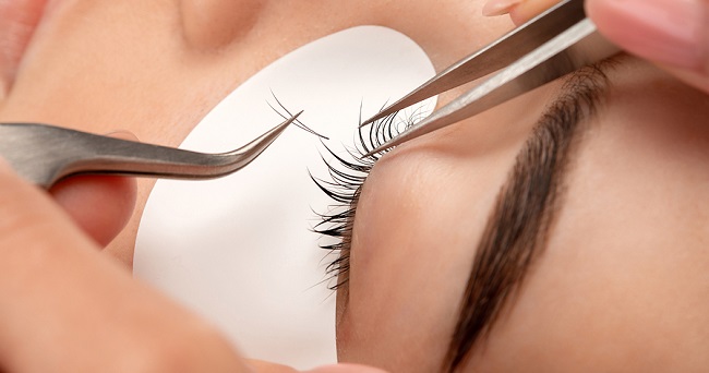 Expensive lash extensions are always backed up by skilled technicians