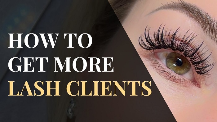 Eyelash businesses have been studying how to get more lash clients