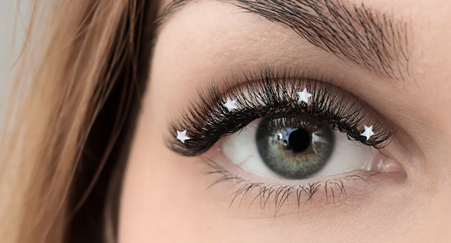 Christmas lashes