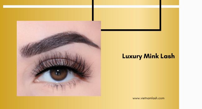Mink lashes bring luxurious look