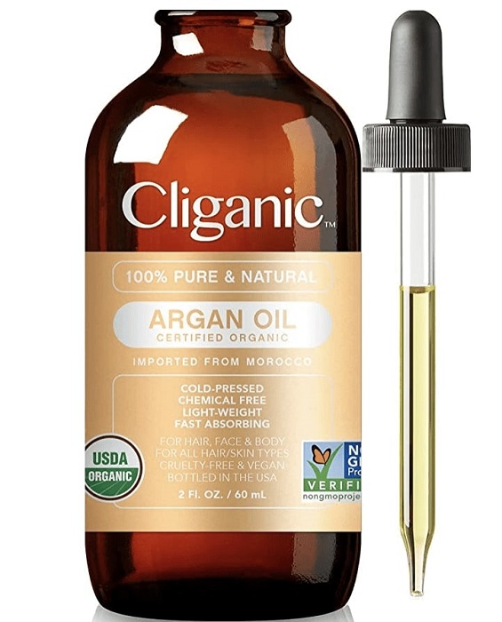 Pure argan oil is the best type for your eyelashes