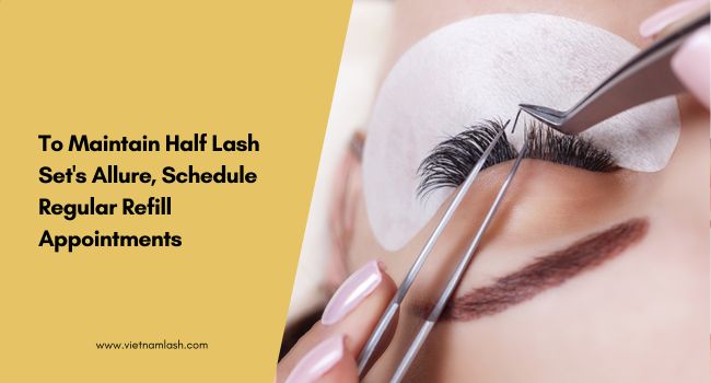 half lash set extensions