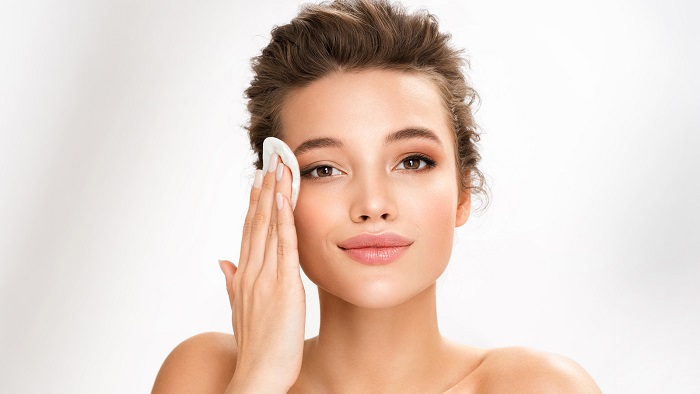 Remove eye makeup before applying the eyelash extensions