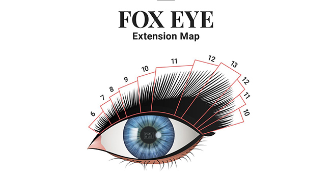 fox eye lash extensions