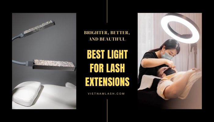 The Best Light for Lash Extensions