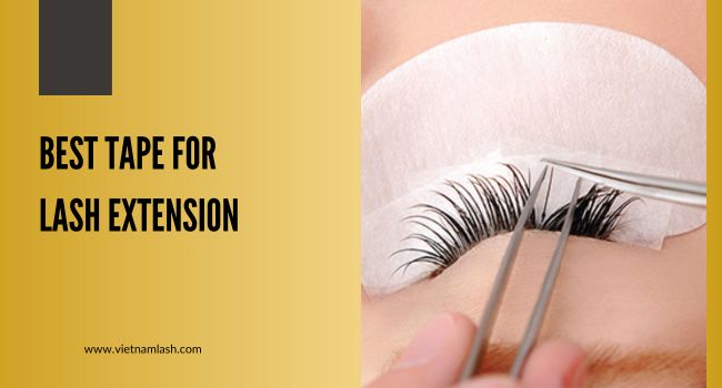 The right lash tape for extensions can make all difference in achieving stunning set