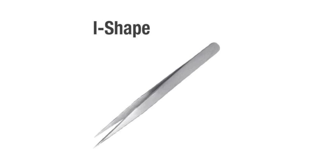  I Shape - Straight Lash Tweezers