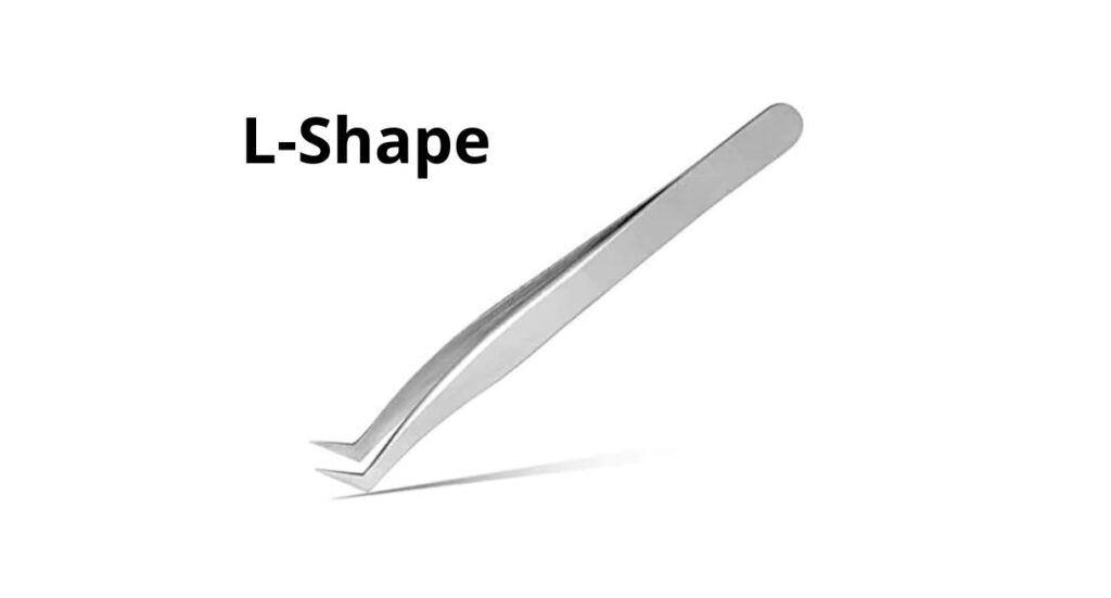 L Shape - Volume Lash Tweezers