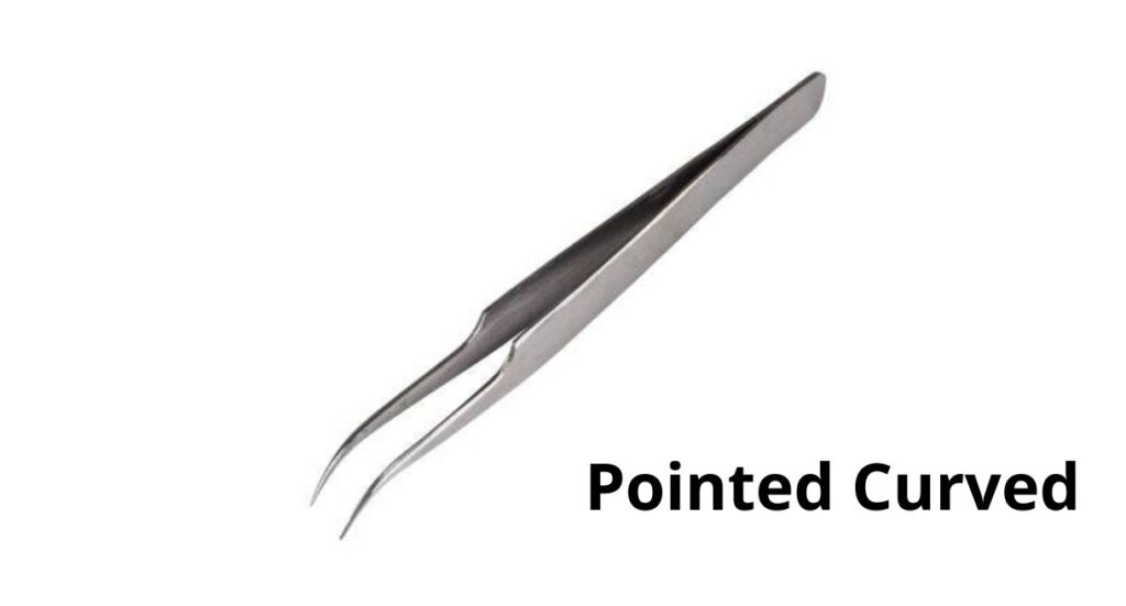 Pointed Curved Lash Tweezers