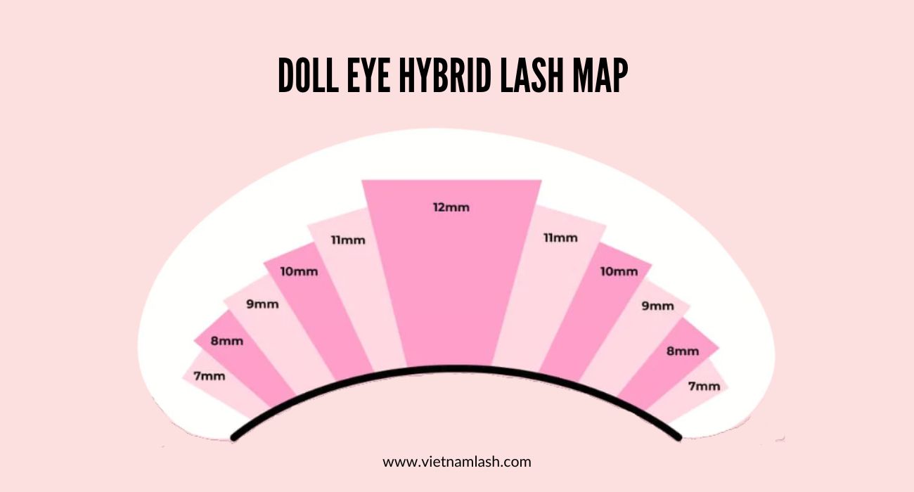 hybrid lash extensions