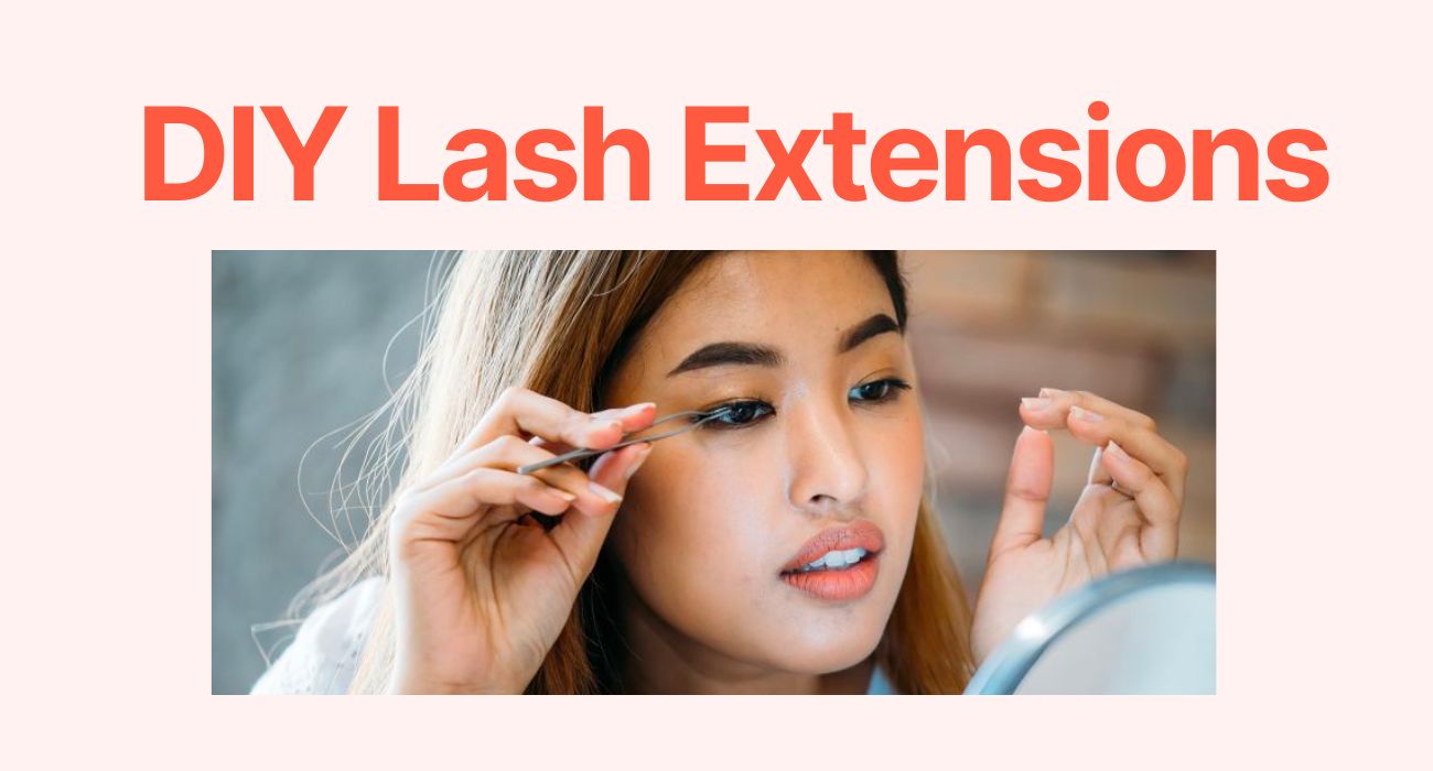 diy lash extensions