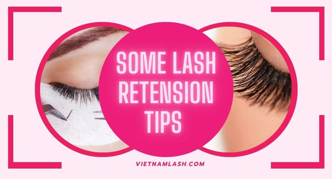 How to get better retention for lashes