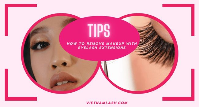 This blog will deliver you some tips to remove makeup with eyelash extensions