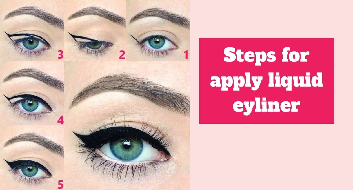 how to apply liquid eyeliner