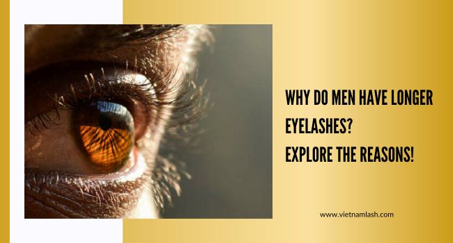 Unveiling the mystery: Why do men have longer eyelashes?
