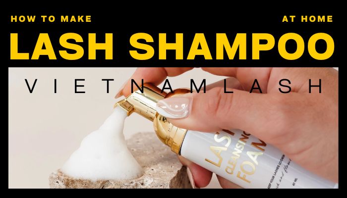 how to make lash shampoo at home