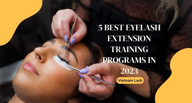 best eyelash extension training
