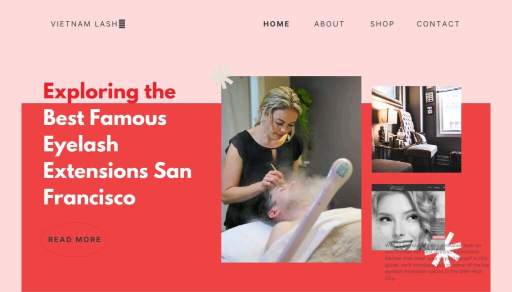 Exploring the Best Famous Eyelash Extensions San Francisco