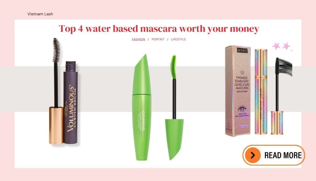 water based mascara