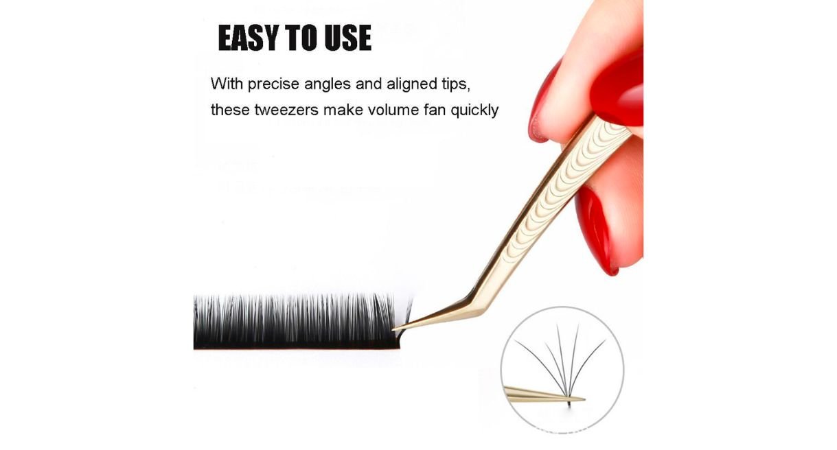 Volume tweezers play a pivotal role in the art of volume lash extensions