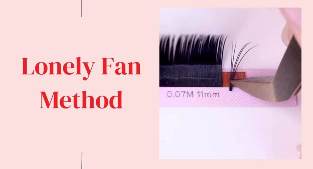 how to make lash fans