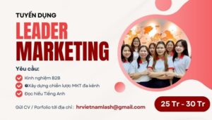 We are hiring marketing leader