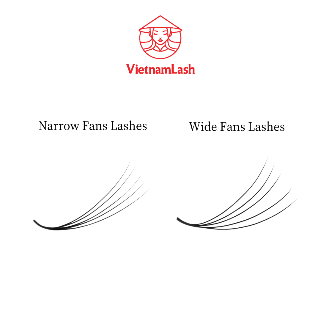 Premade Wide Fan Lashes