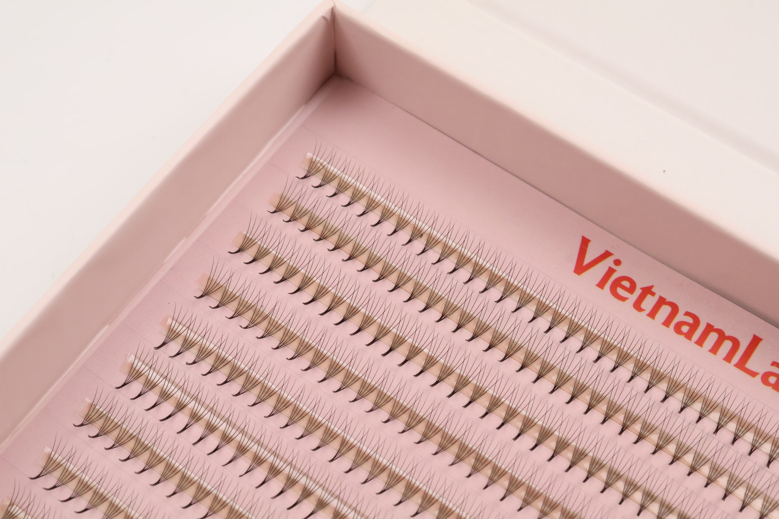 open base premade fan lashes