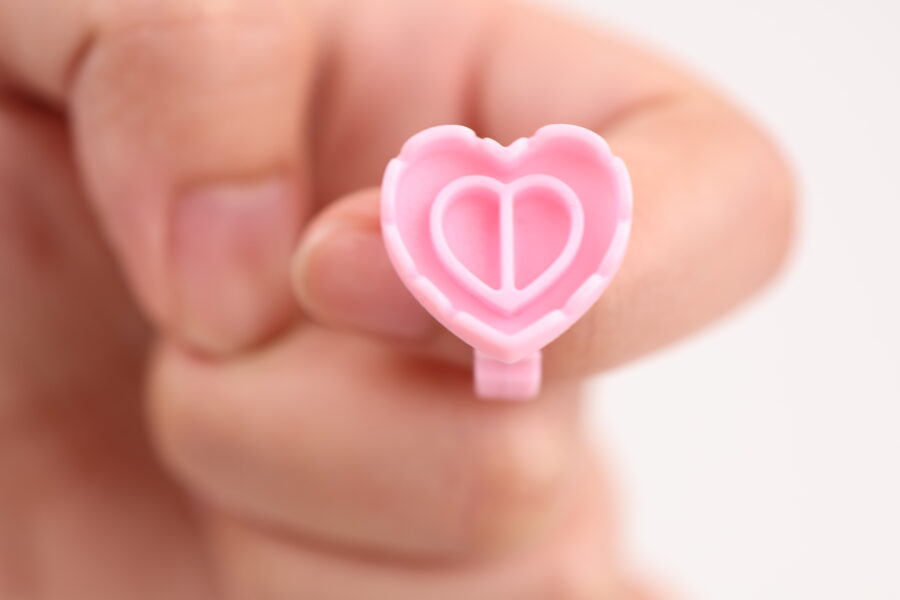 Heart Glue Ring