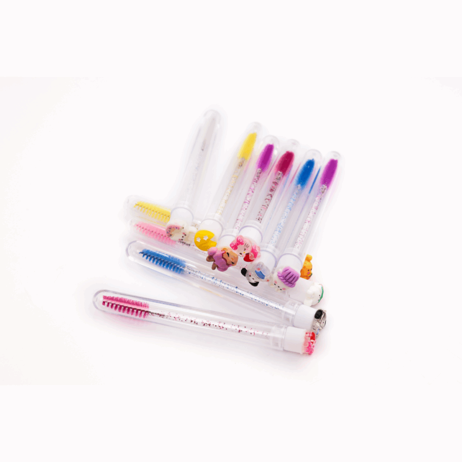 Set 10 Cute tubes of lash brushes