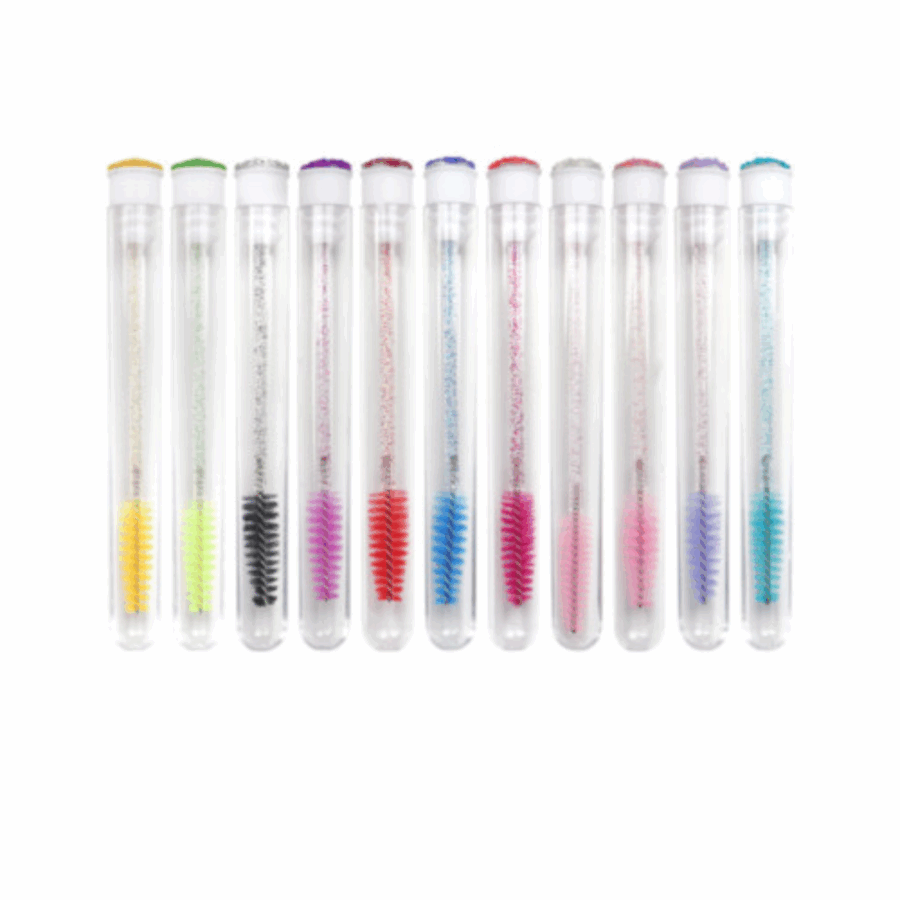 Set 10 tubes of lash brushes